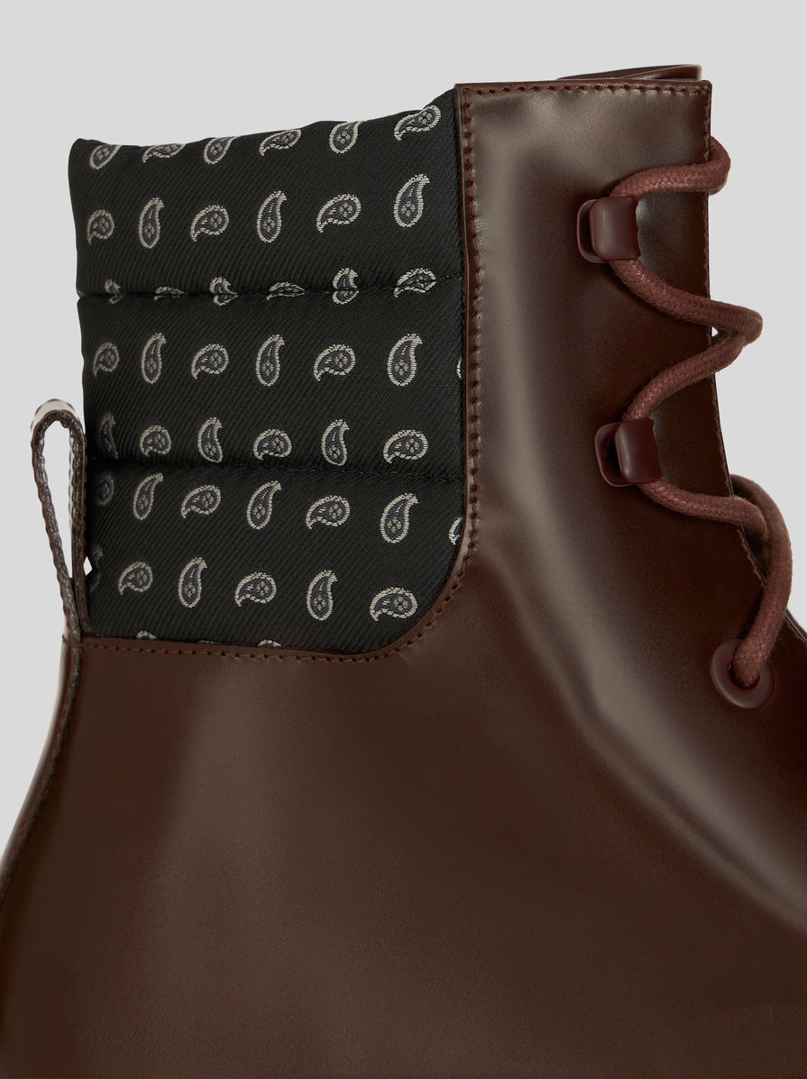 ANKLE BOOTS WITH PAISLEY DETAILS - 4
