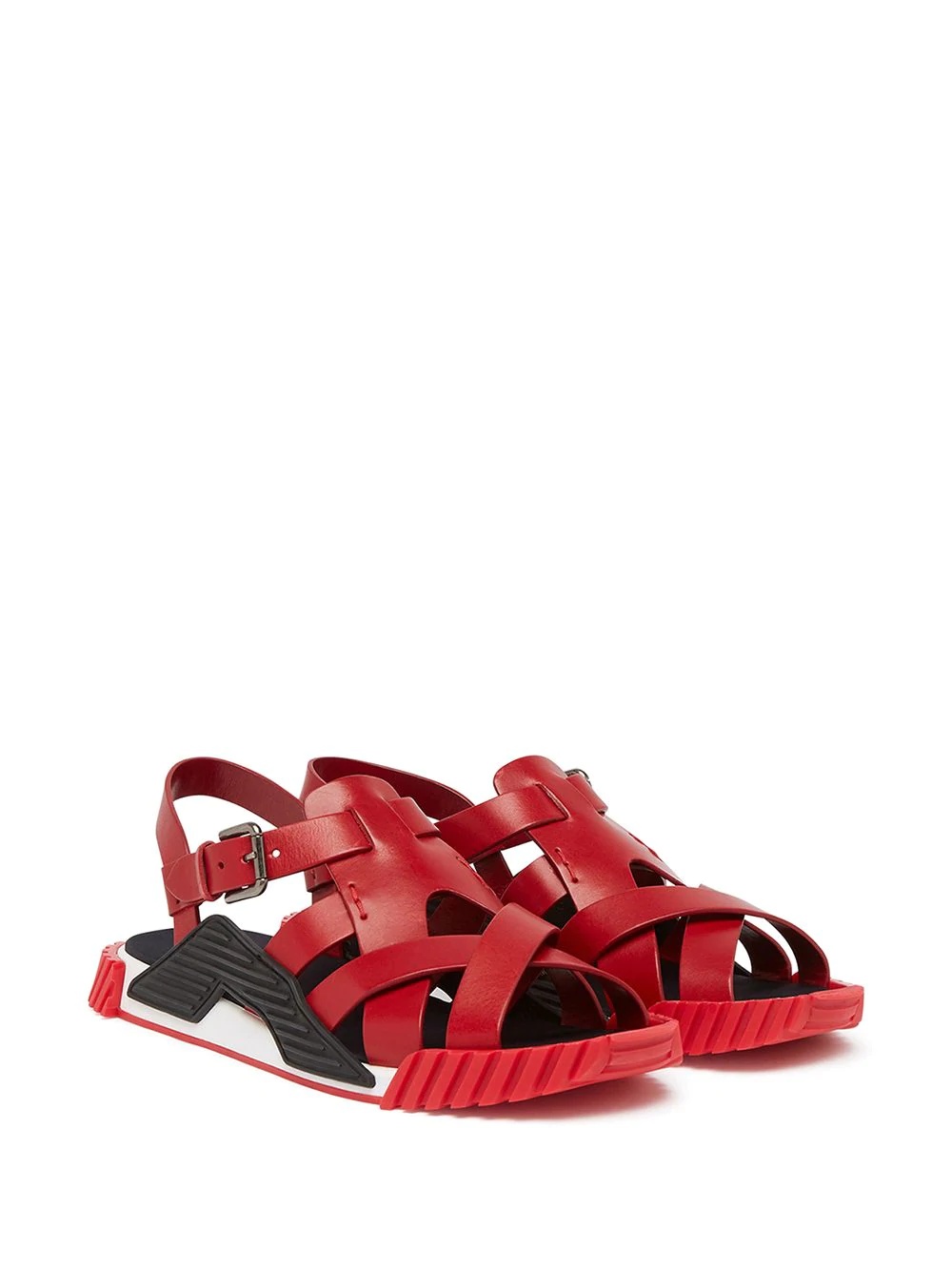 Ns1 leather sandals - 2