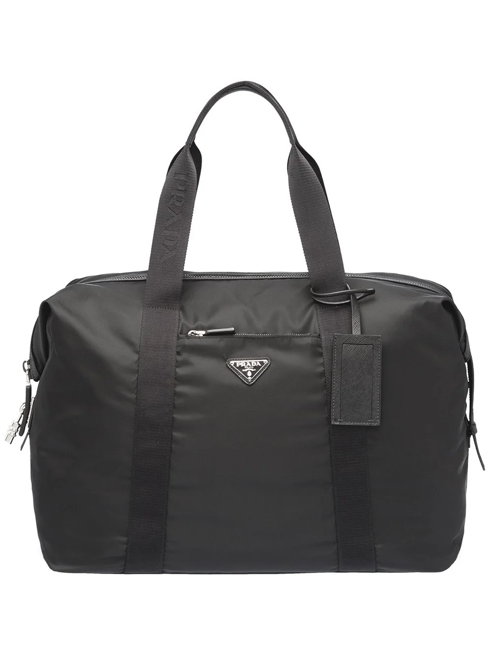Re-Nylon triangle logo holdall bag - 1