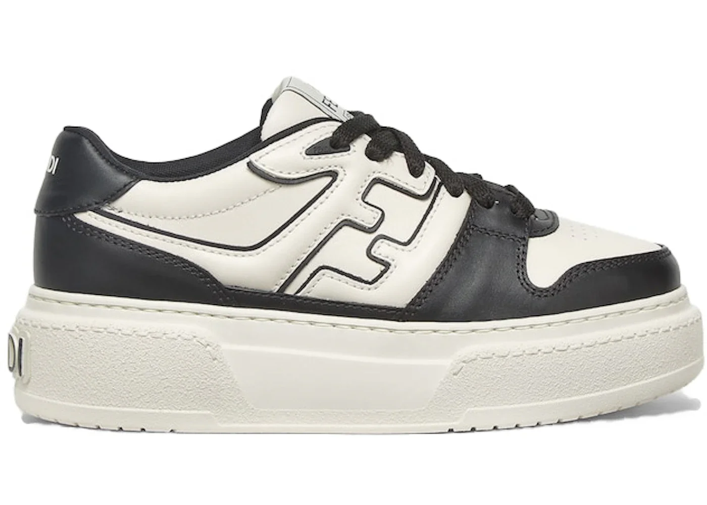 Fendi Match Platform White Black (Women's) - 1