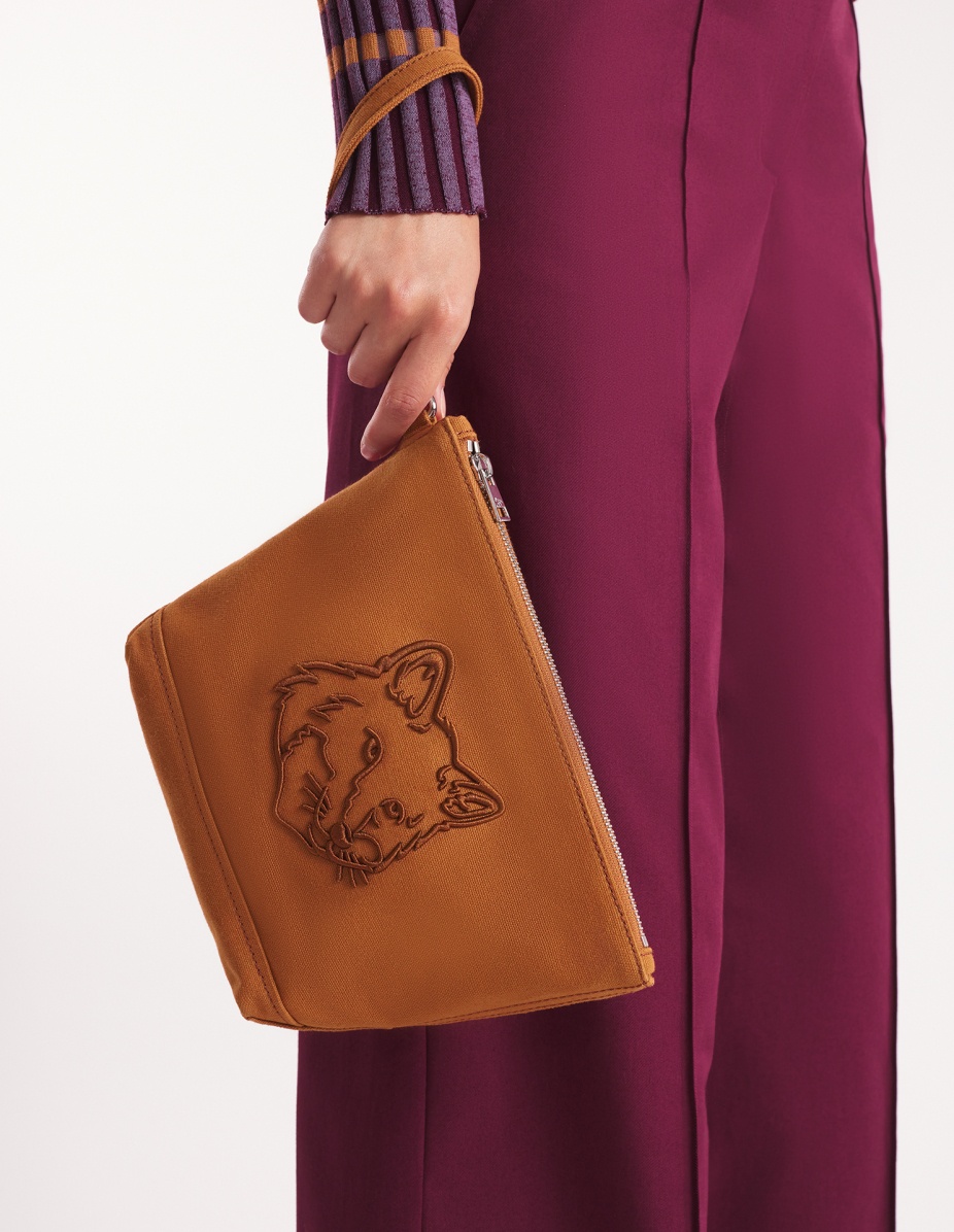 FOX HEAD ZIPPED POUCH - 2