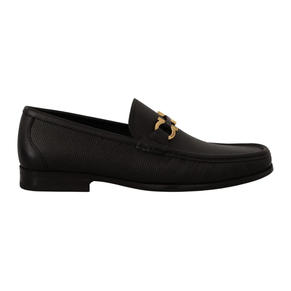 BLACK CALF LEATHER GRANDIOSO2 MENS SHOES - 1