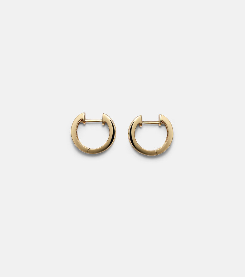 Hannah 18kt gold earrings with diamonds 4
