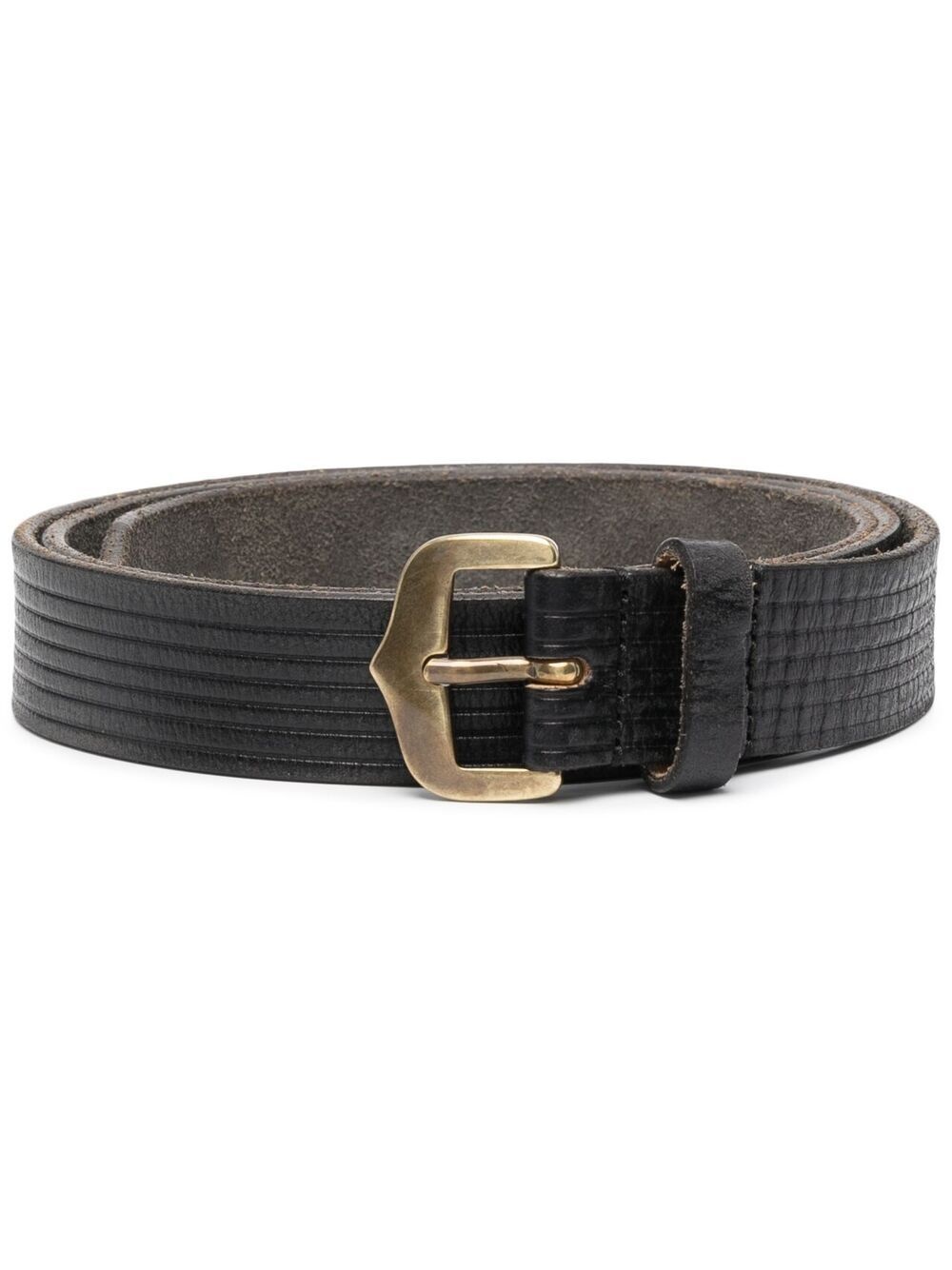 textured-finish buckle belt - 1