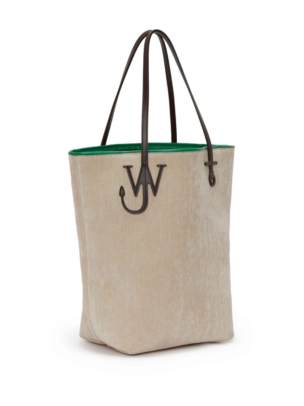 Anchor contrasting-trim tote bag - 4