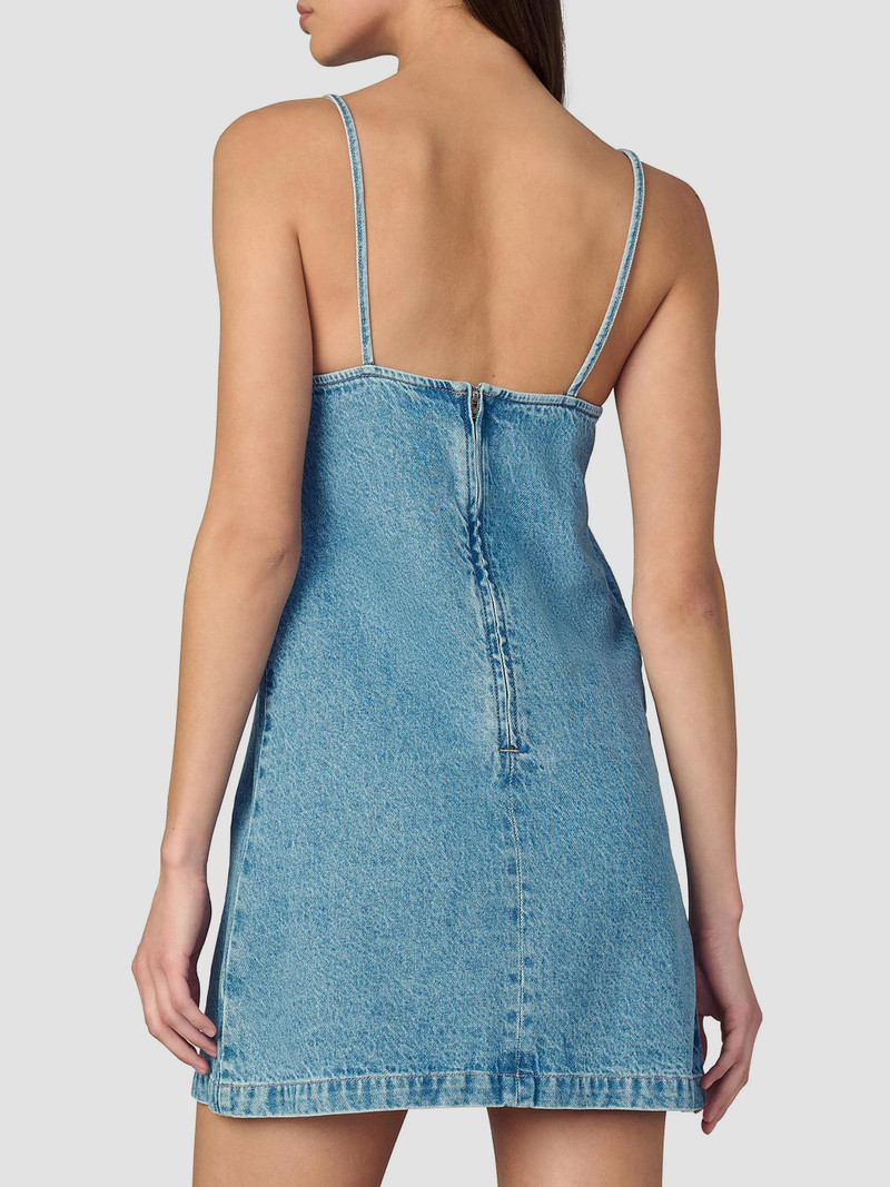 Women's The Clean Denim Shift Minidress - Liberty 6