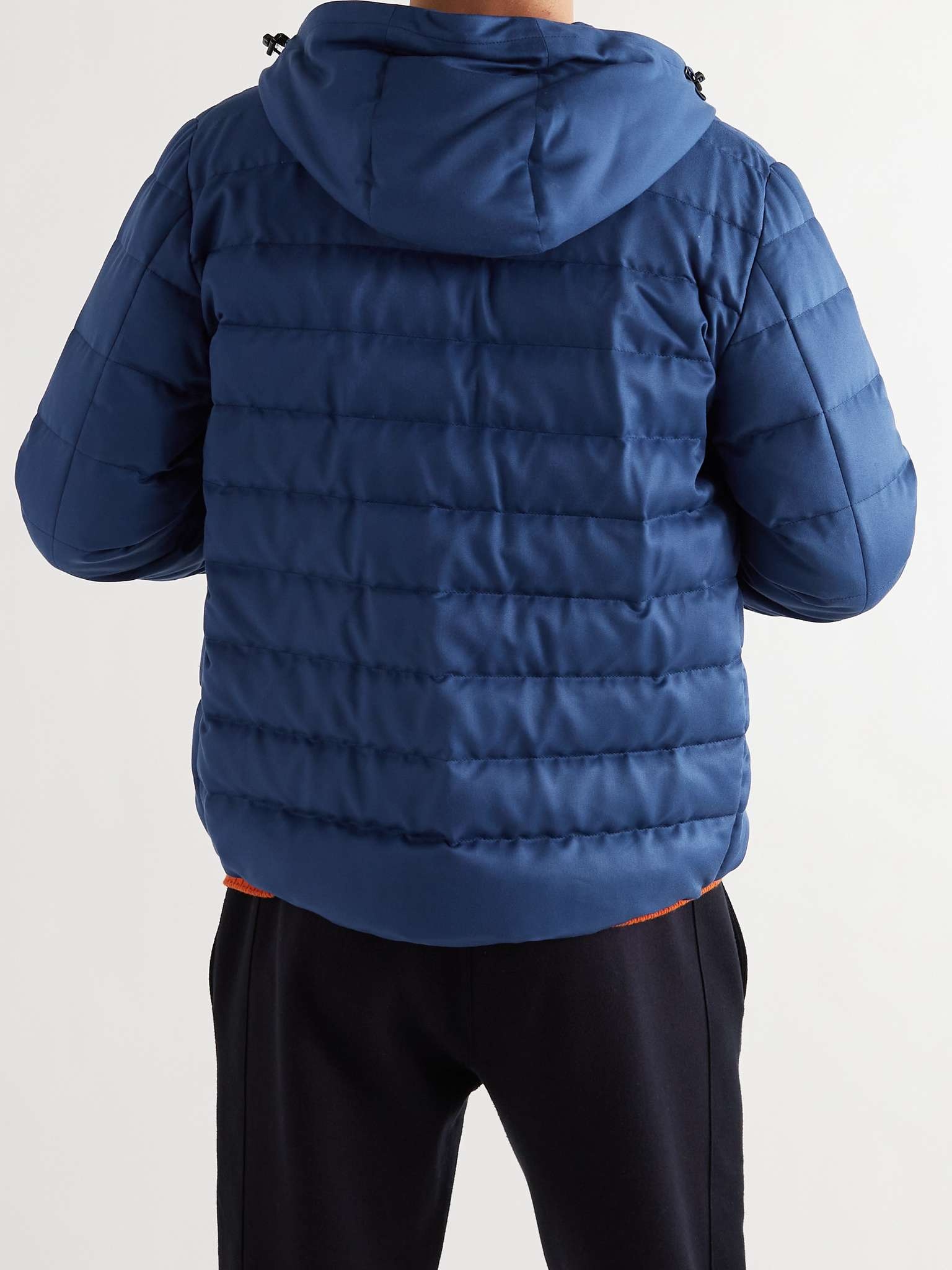 Gateway Quilted Silk-Twill Hooded Down Jacket - 4