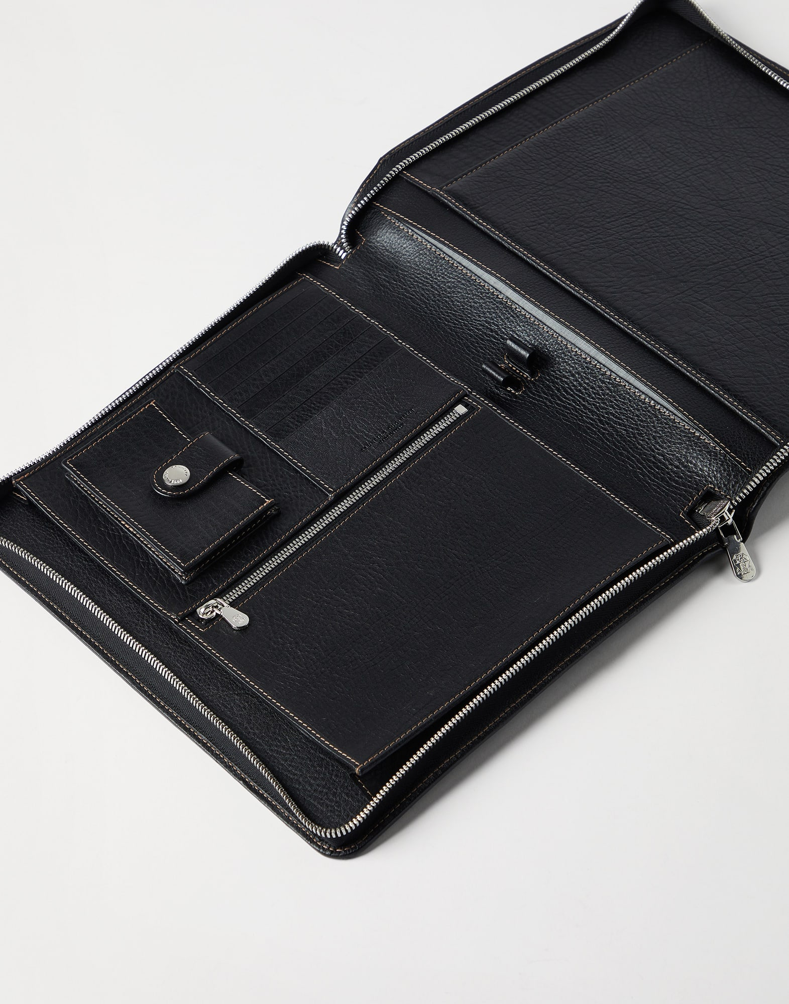 Grained calfskin document holder - 3