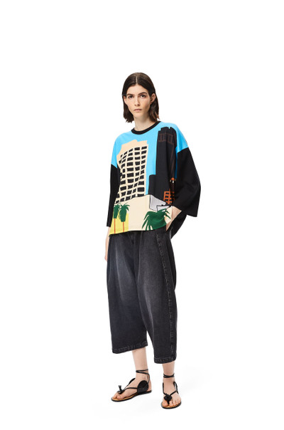 Loewe L.A. Series print t-shirt in cotton outlook