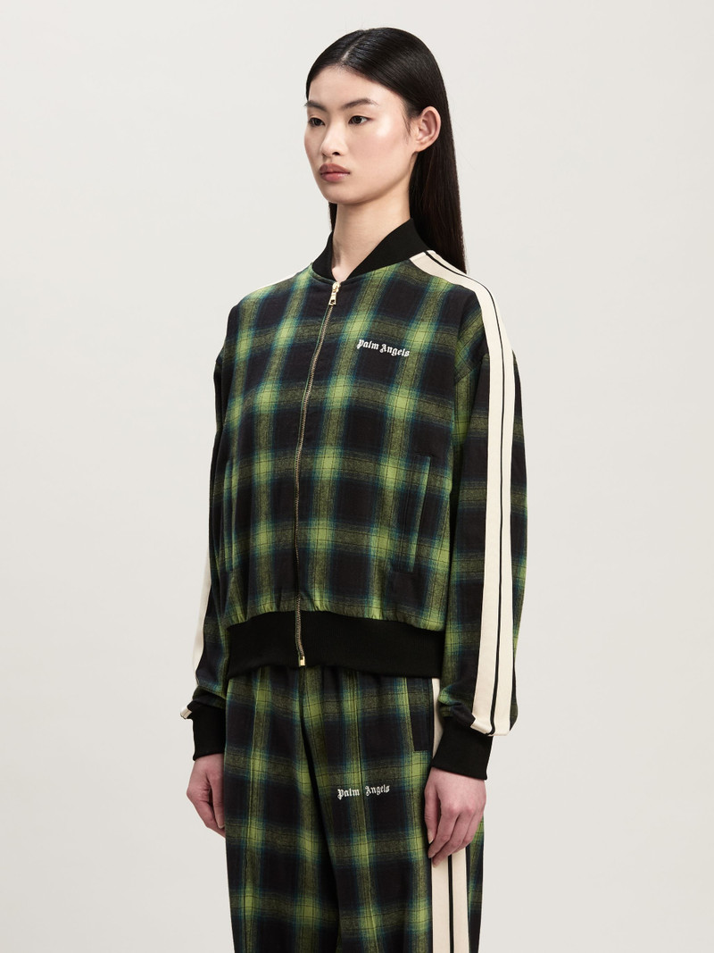 Checked Bomber Jacket 4