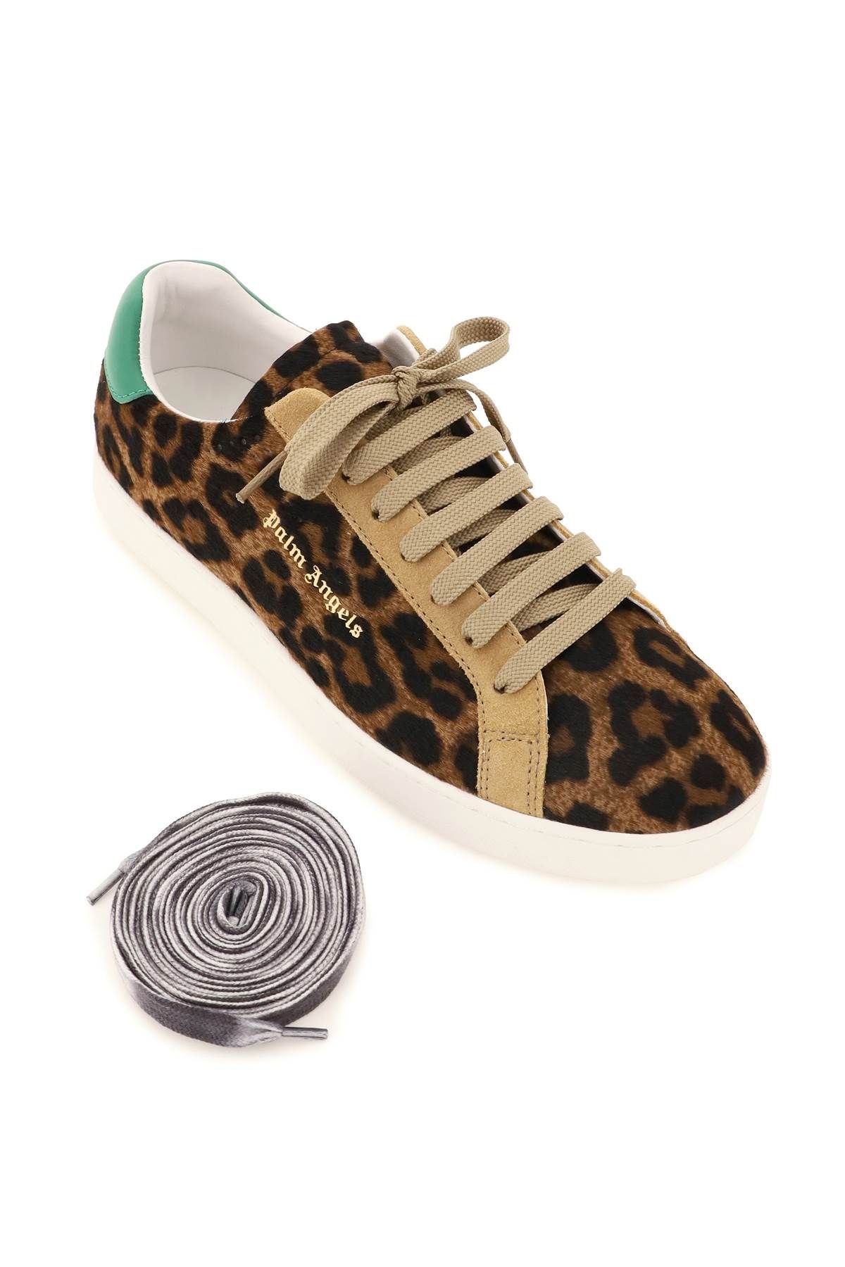 LEOPARD CALF HAIR SNEAKERS - 4