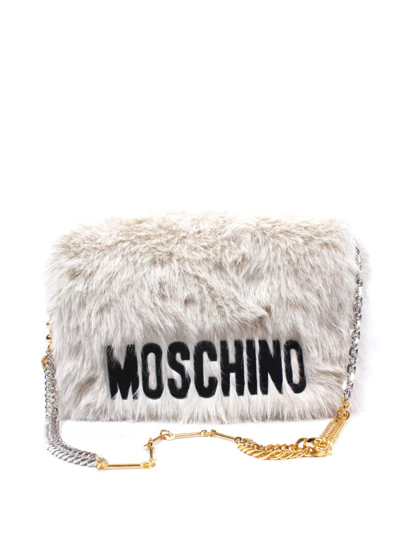 logo-lettering shoulder bag 1
