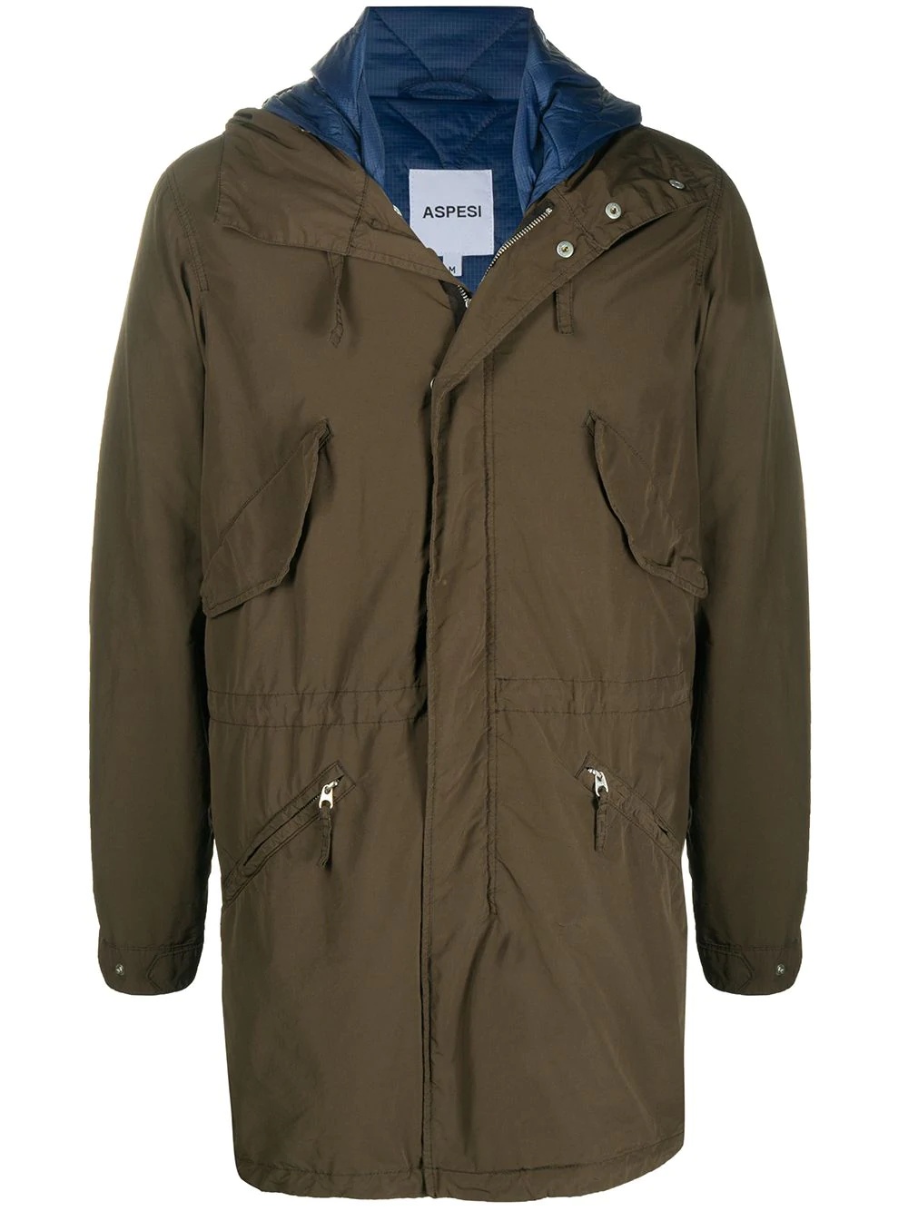 hooded parka - 1