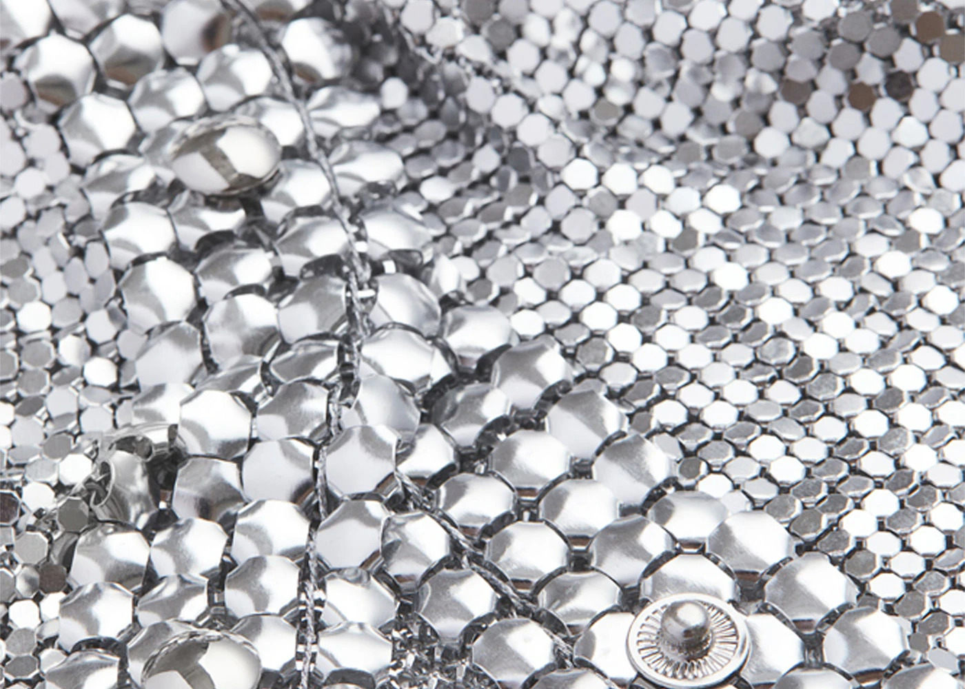 Rabanne H&M Metal-Mesh Dress Silver - 2