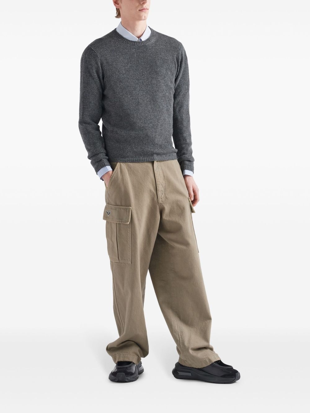 long-sleeve cashmerem jumper - 2