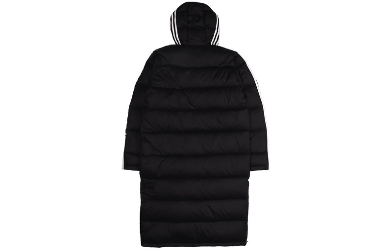adidas adidas originals Long Down Jacket Fl0007 Black FL0007 outlook