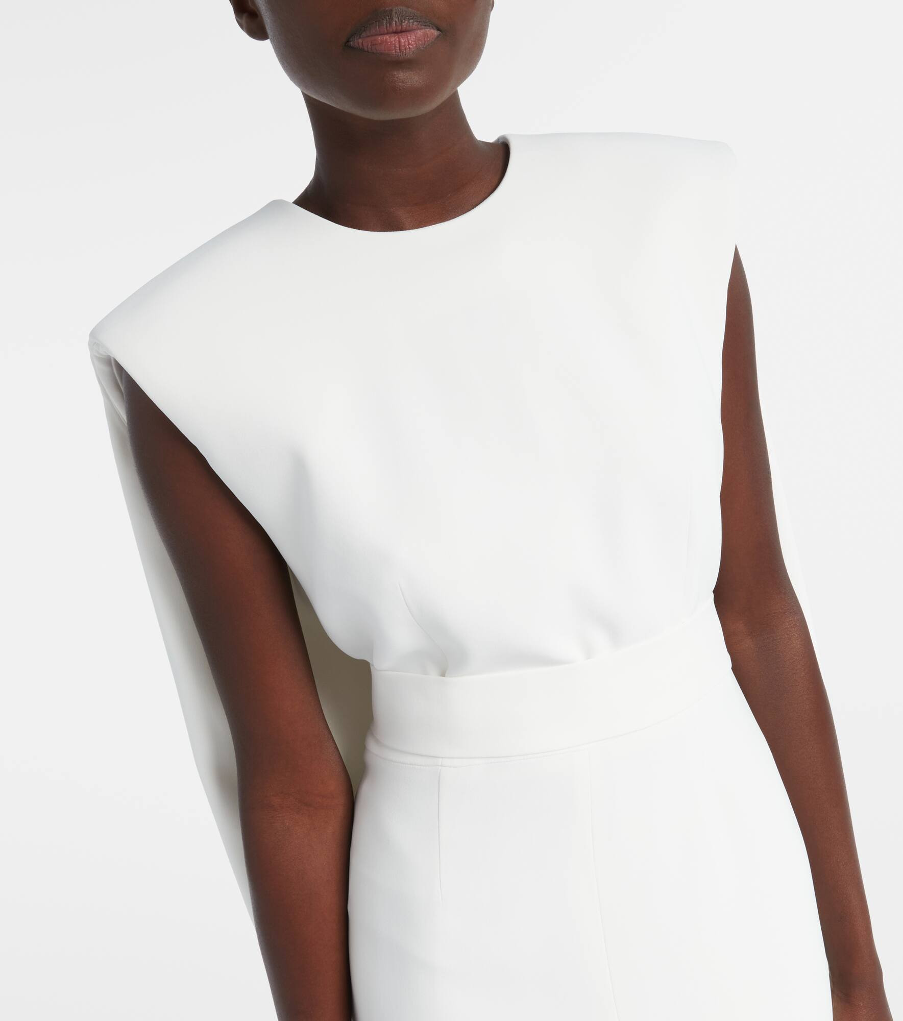 Caped cocktail dress - 5