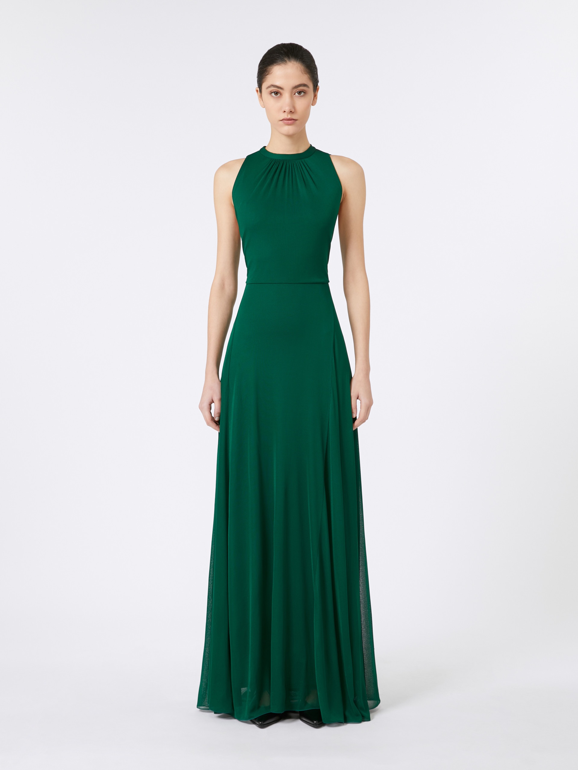 CARNET Long, mesh-jersey dress - 3