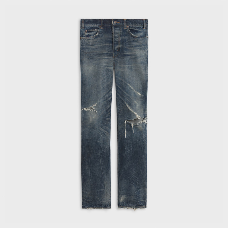 90'S JEANS IN MOONLIGHT WASH SELVEDGE DENIM 1