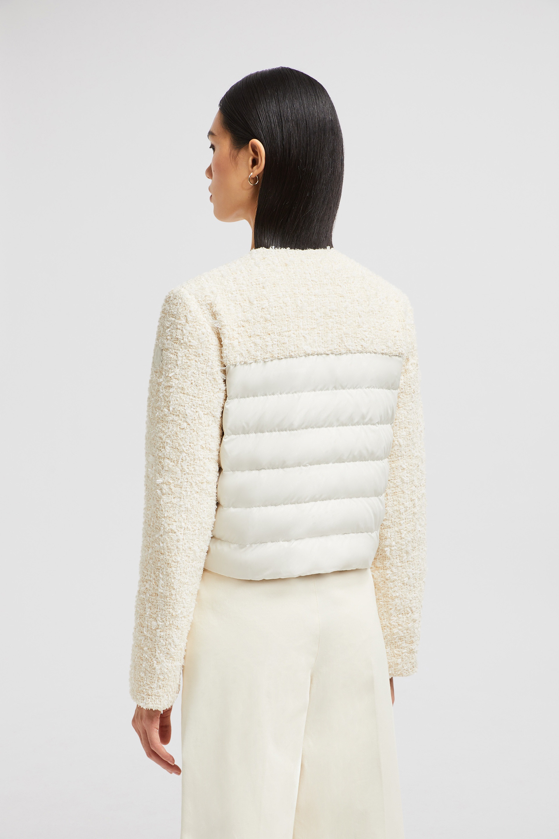 Dauphin Tweed Short Down Jacket - 5