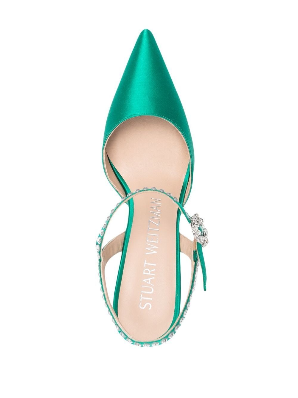 Gemcut 100mm ankle-strap pumps - 4