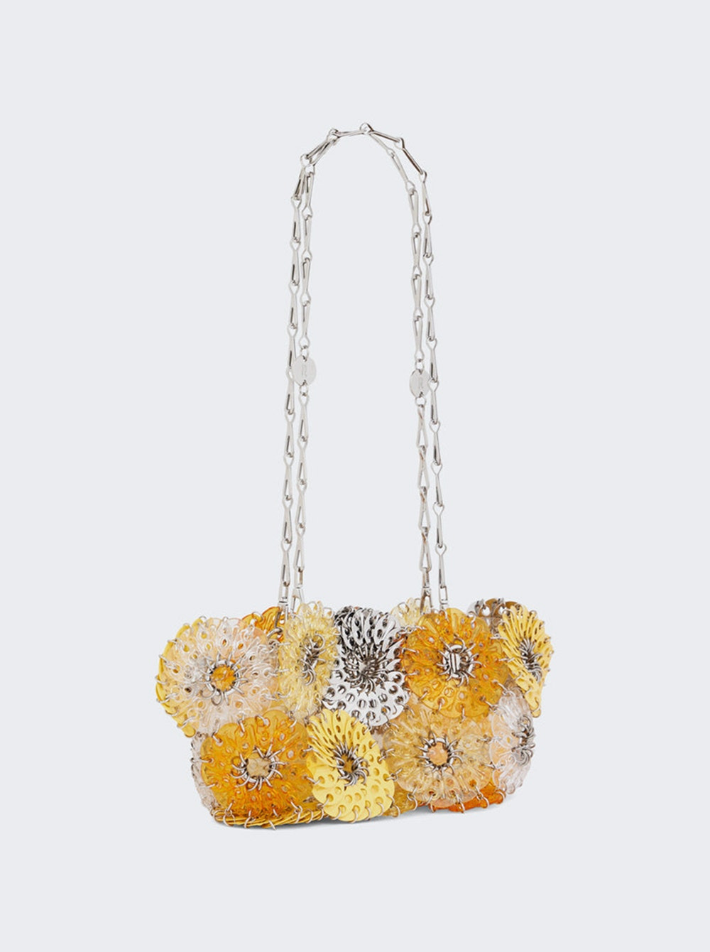 1969 Flower Bag Orange And Silver - 4