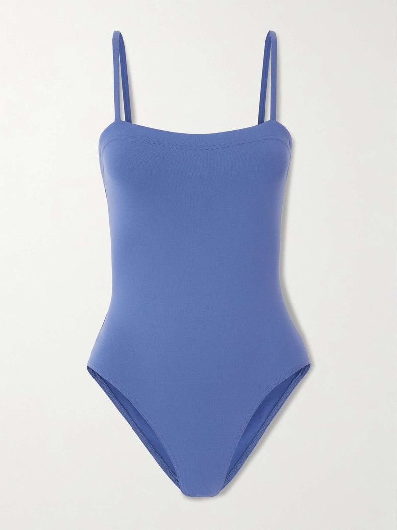 Les Essentiels Aquarelle swimsuit Blue - 1