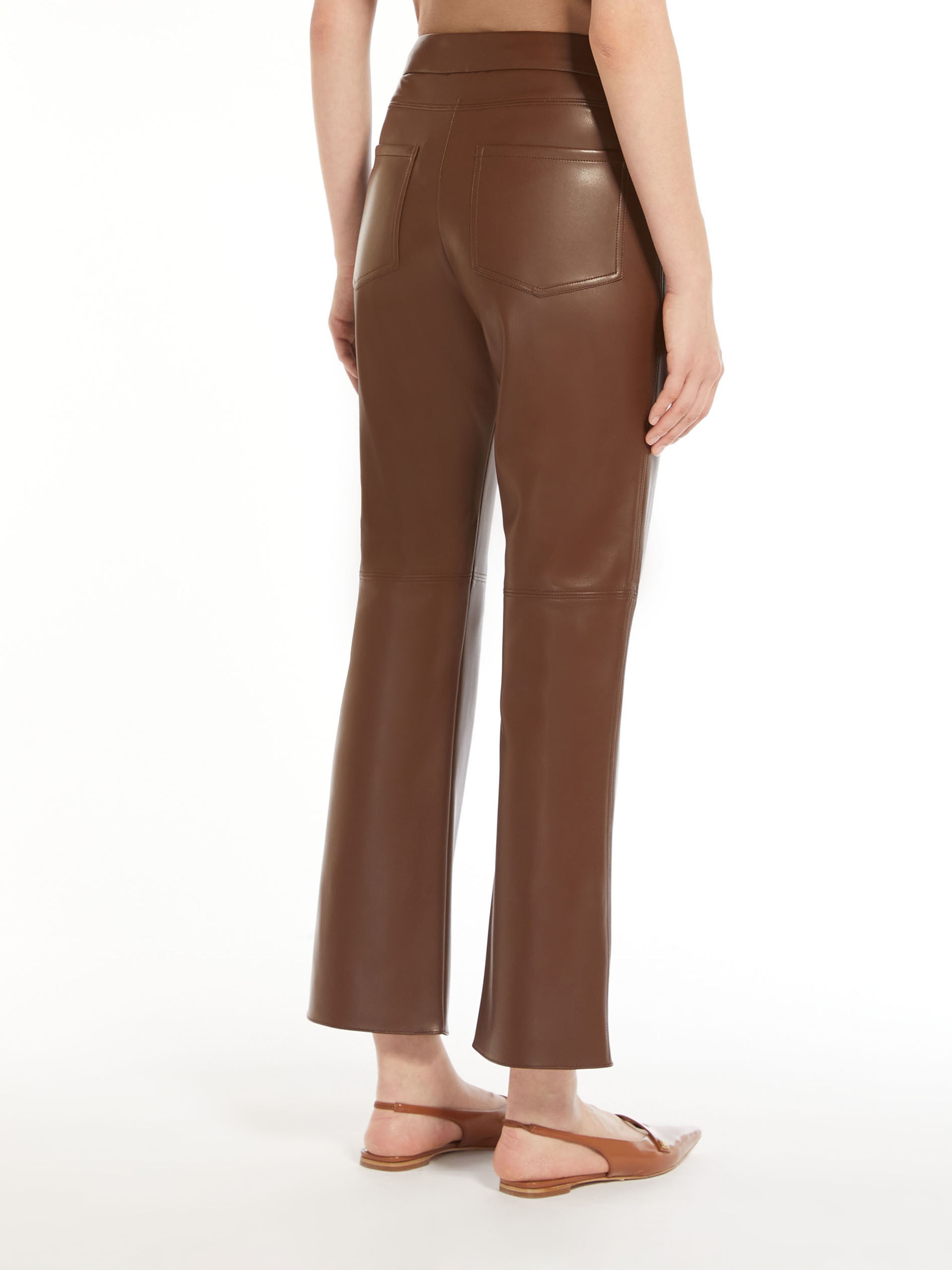 SUBLIME Coated fabric trousers - 4