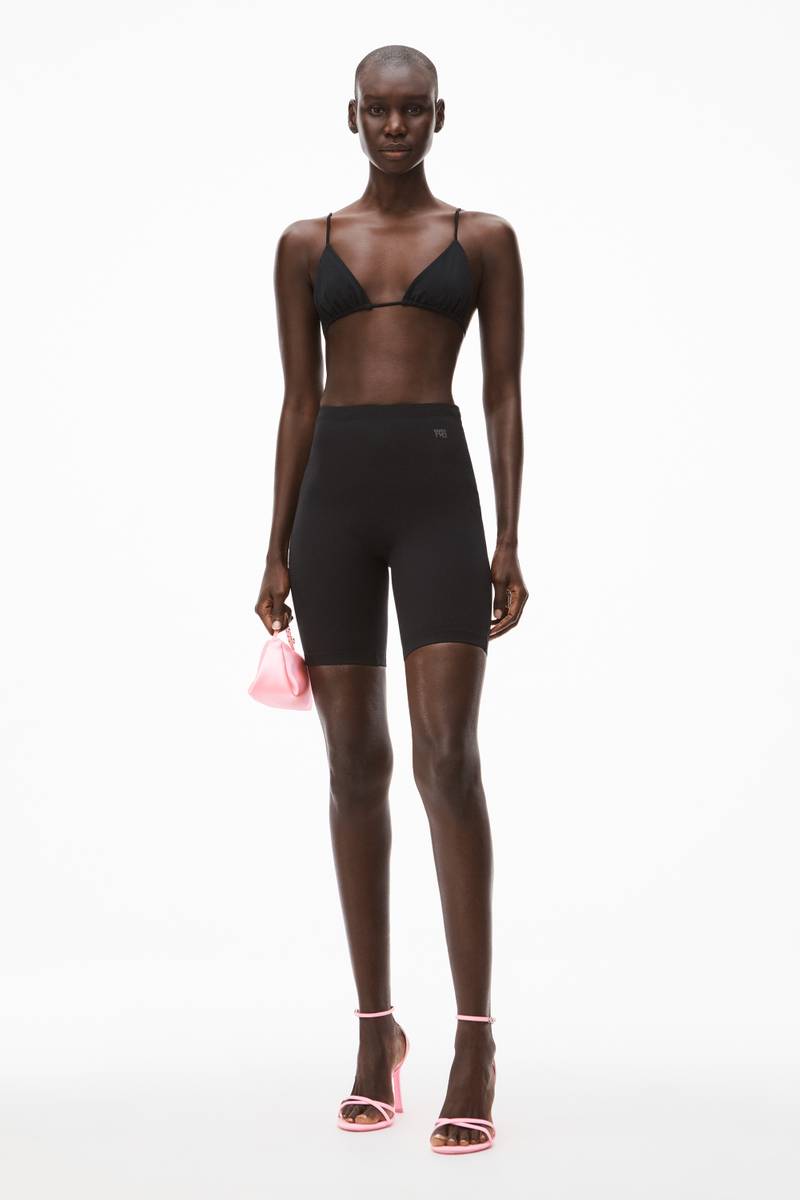 Alexander Wang CRYSTAL CHARM BIKINI TOP IN JERSEY outlook