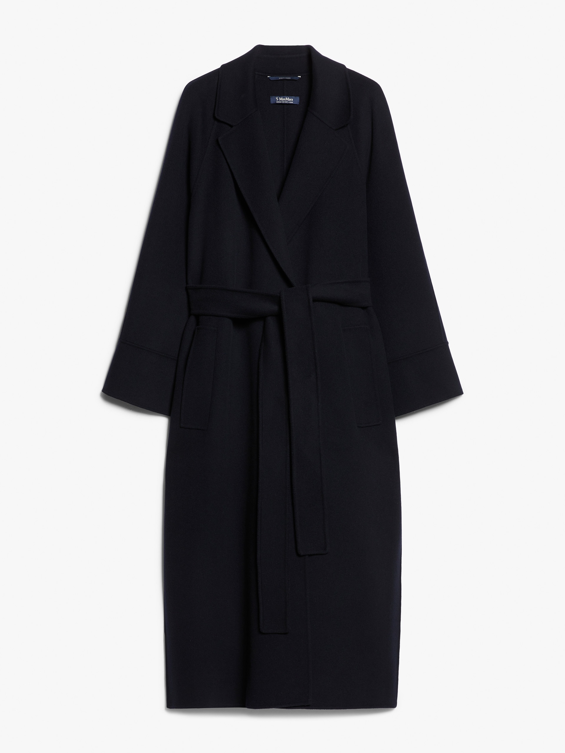 AGATA Double-faced wool coat with belt - 1