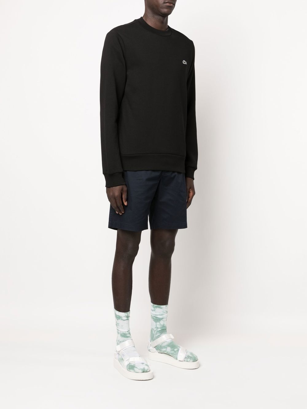 logo-appliqué sweatshirt - 3