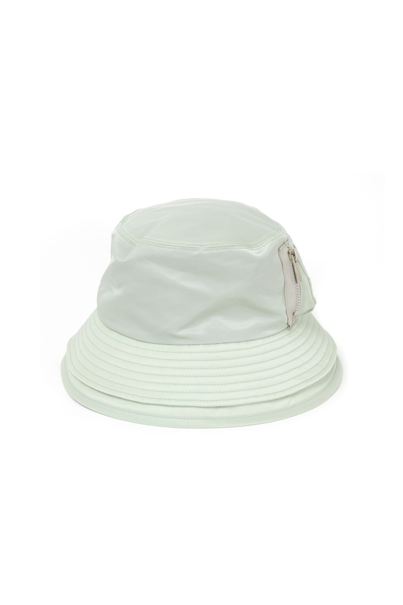Pocket Double Brim Hat / Nylon Twill 1