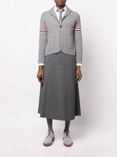 Thom Browne piqué suit skirt outlook