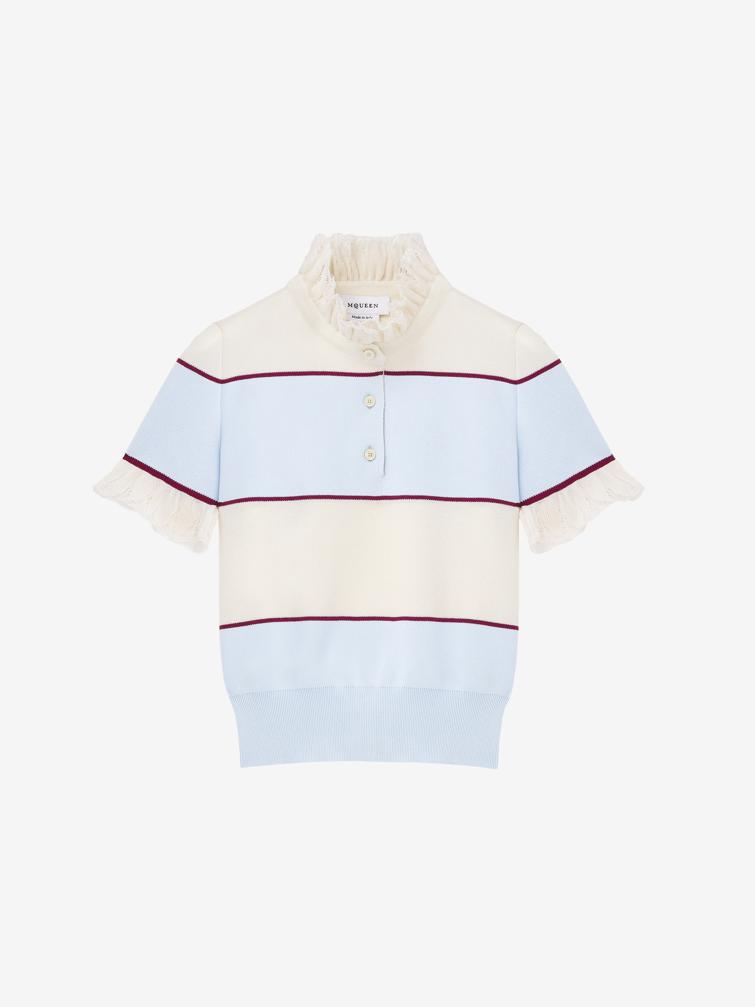 Striped Polo Shirt - 1