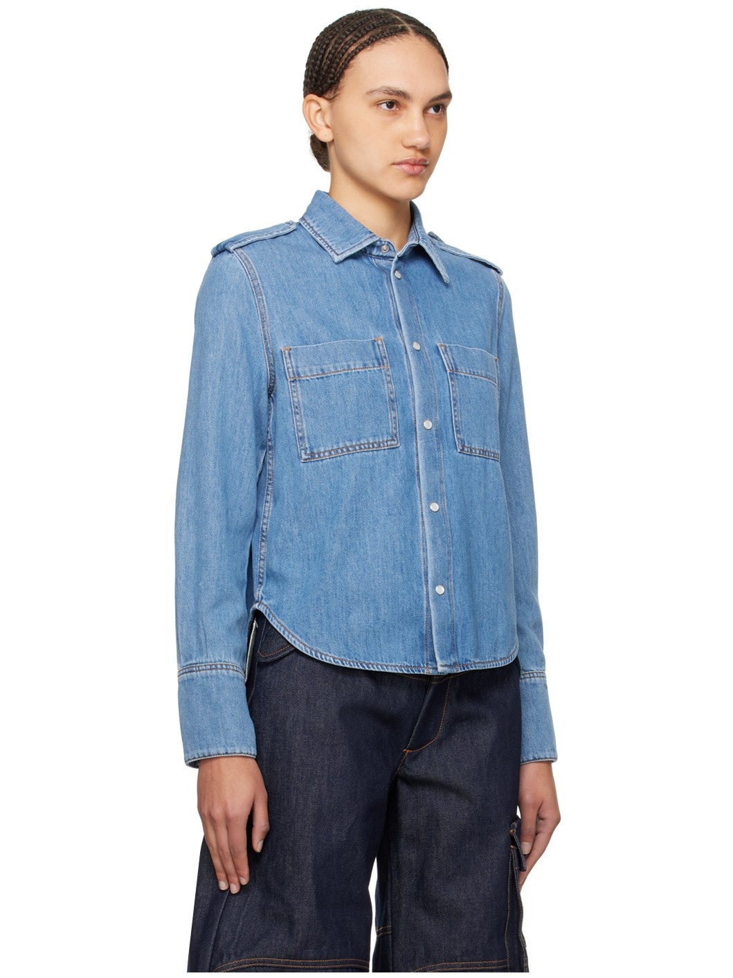 Blue Glenn Denim Shirt - 2