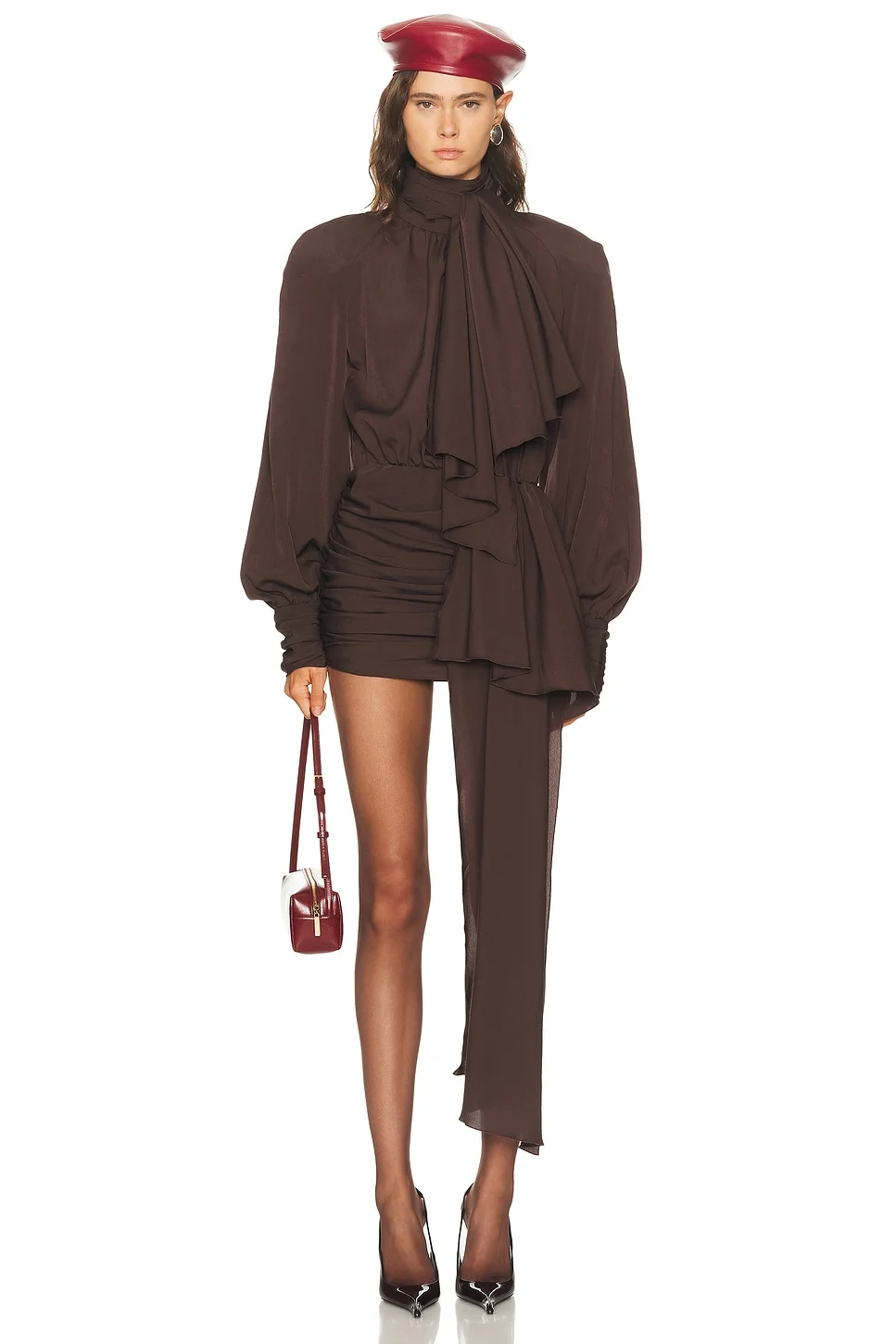 Long Sleeve Mini Dress - 1