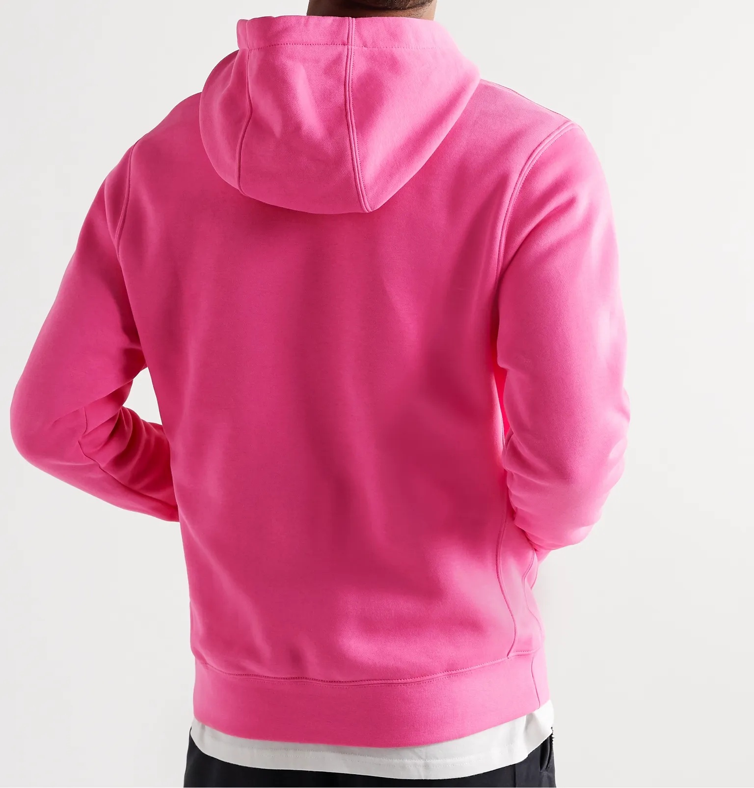 Sportswear Club Fleece-Back Cotton-Blend Jersey Hoodie - 4