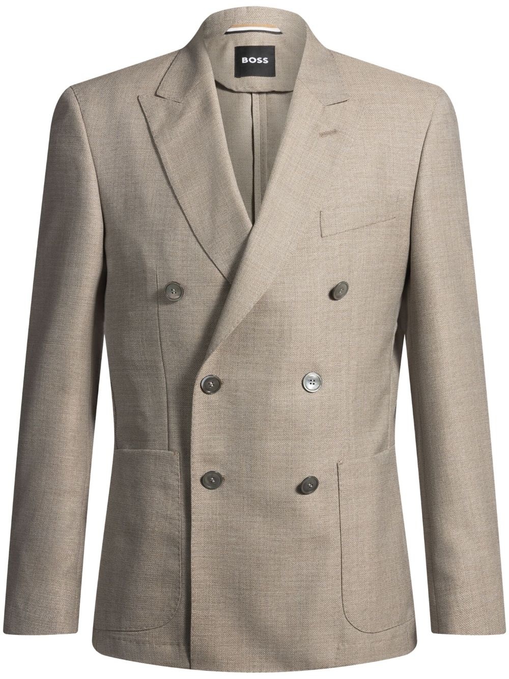 double-breasted blazer - 1
