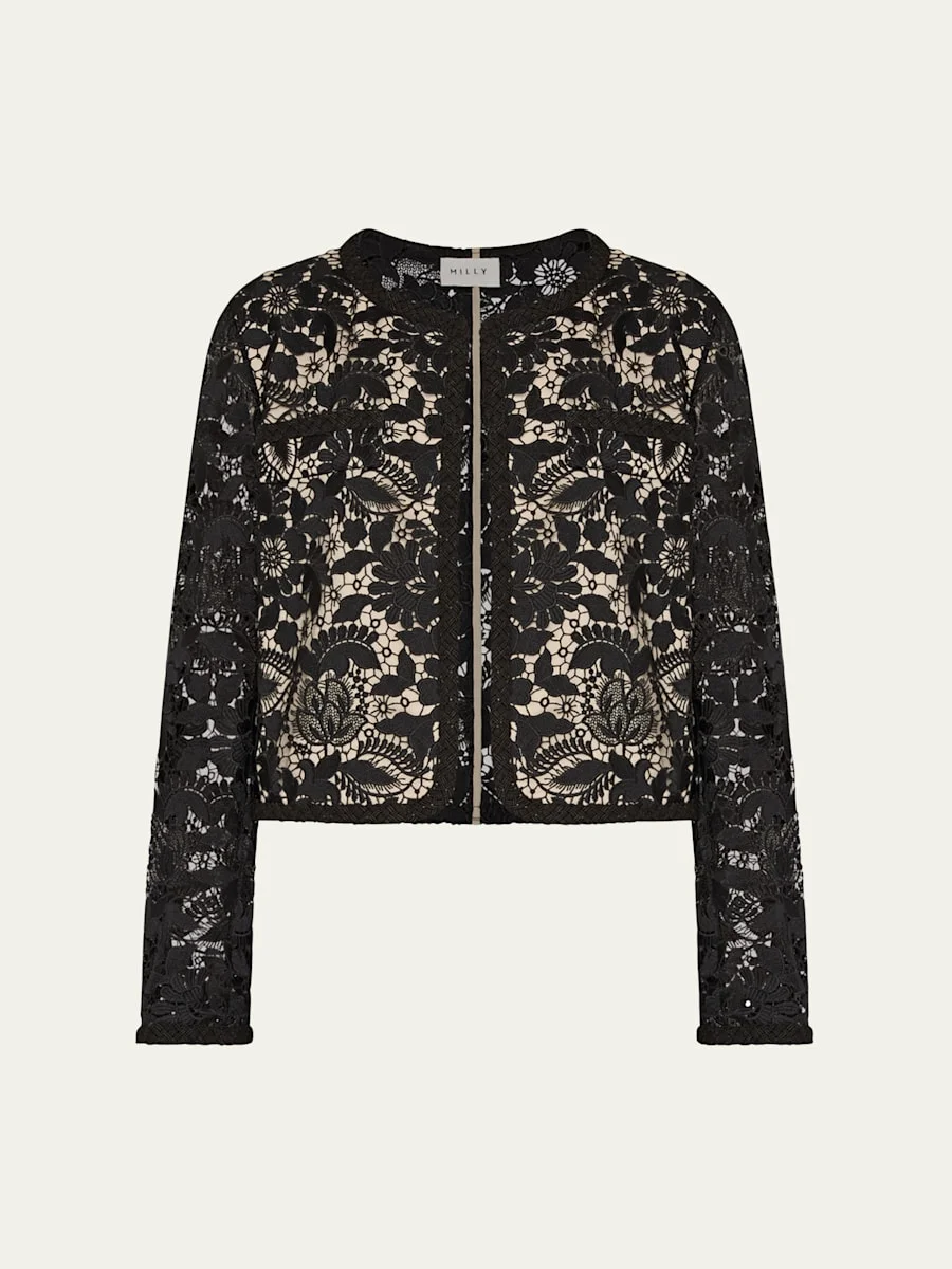 3D Garden Lace Jacket - 1