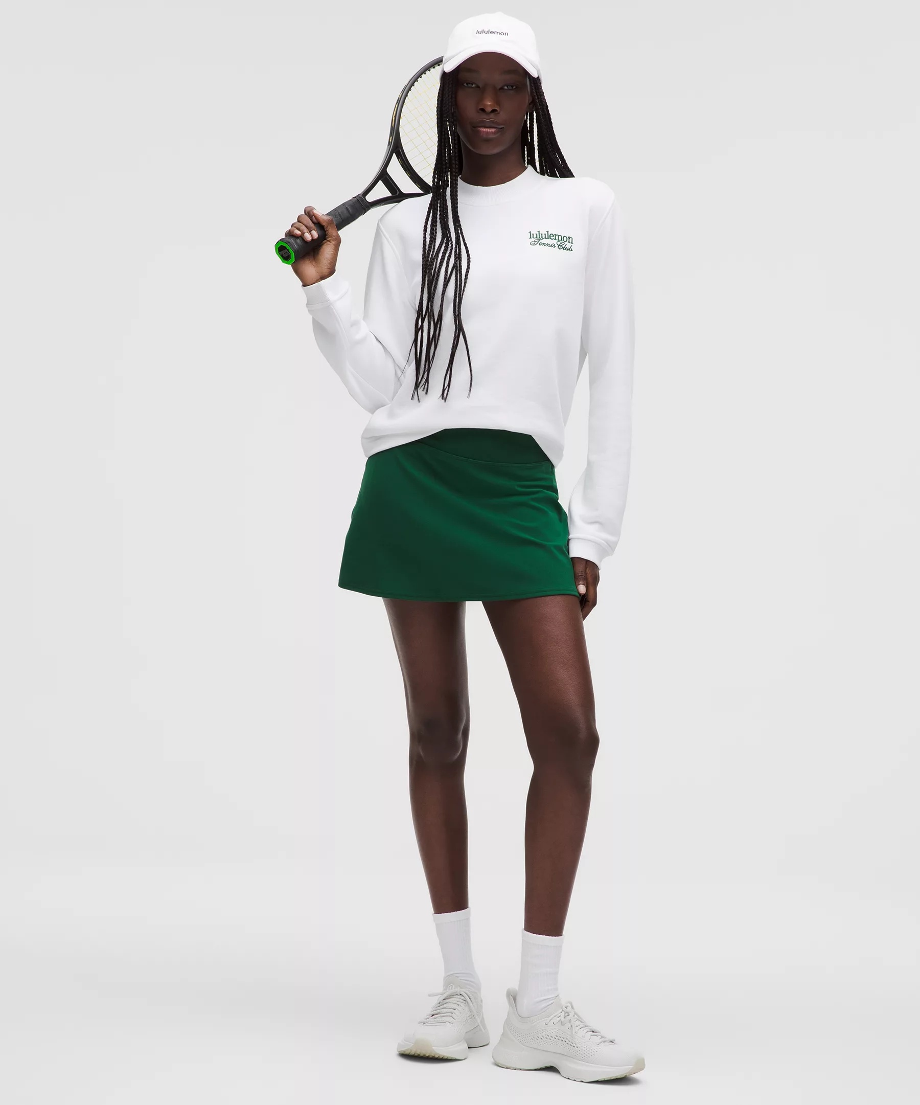 Cotton French Terry Crewneck Pullover *Tennis Club - 6