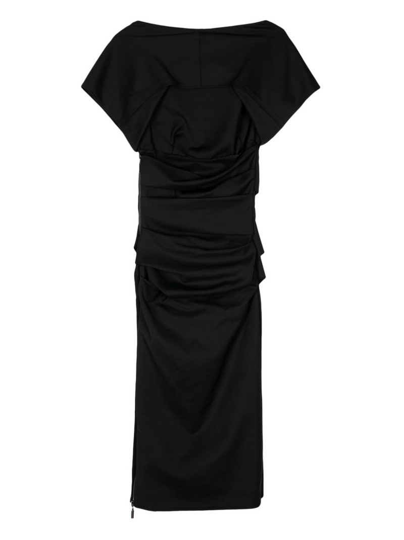 MATICEVSKI Yuzu ruched midi dress outlook