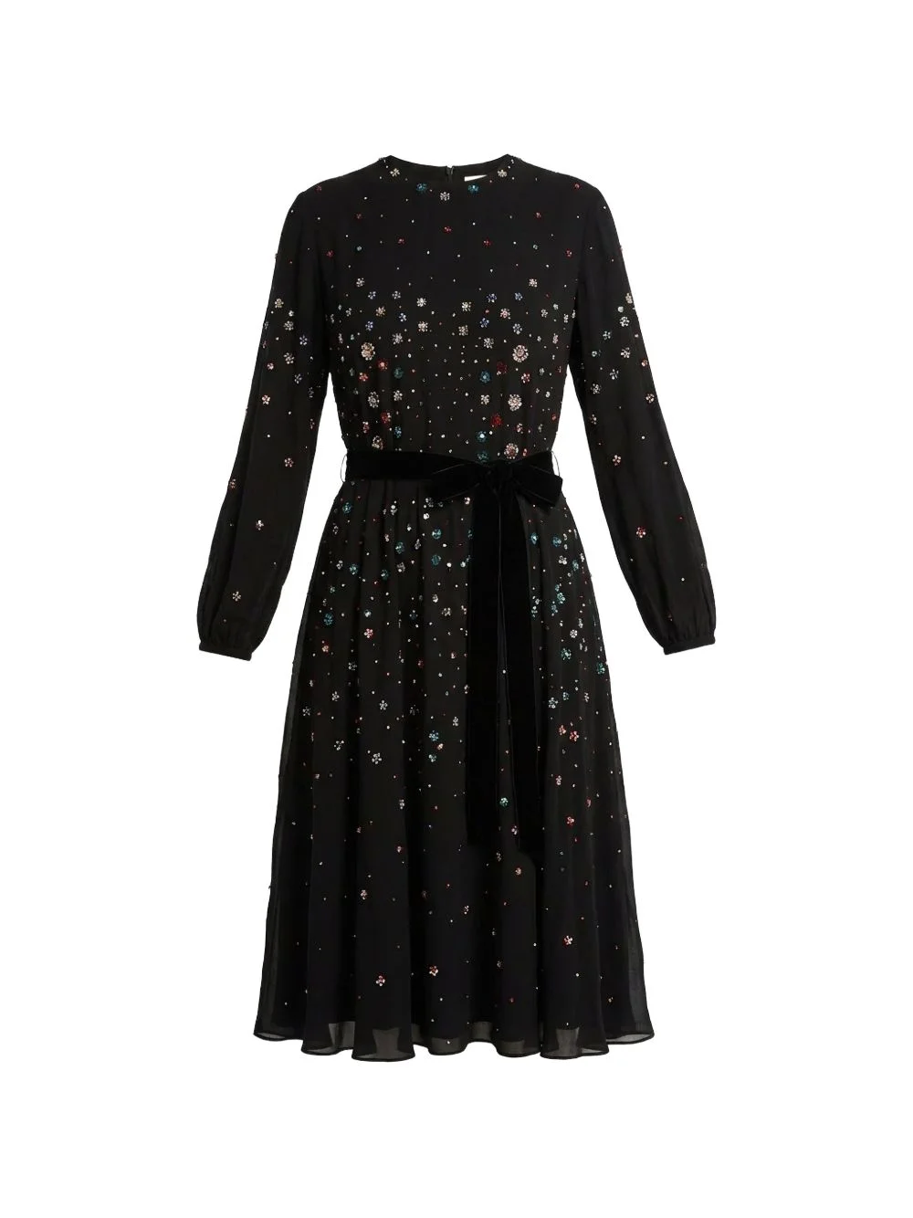 long-sleeve dress - 1