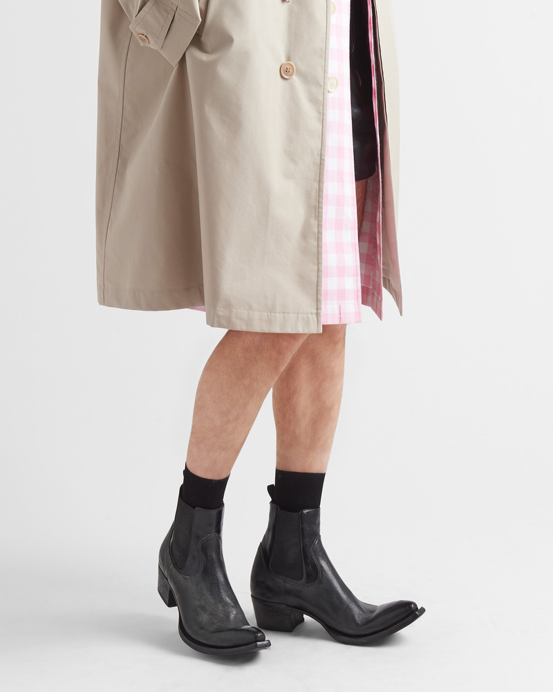 Prada Leather booties outlook