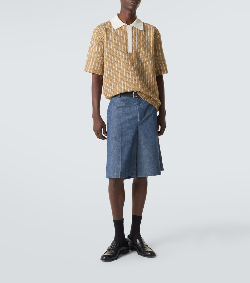 Jil Sander Denim Bermuda shorts outlook