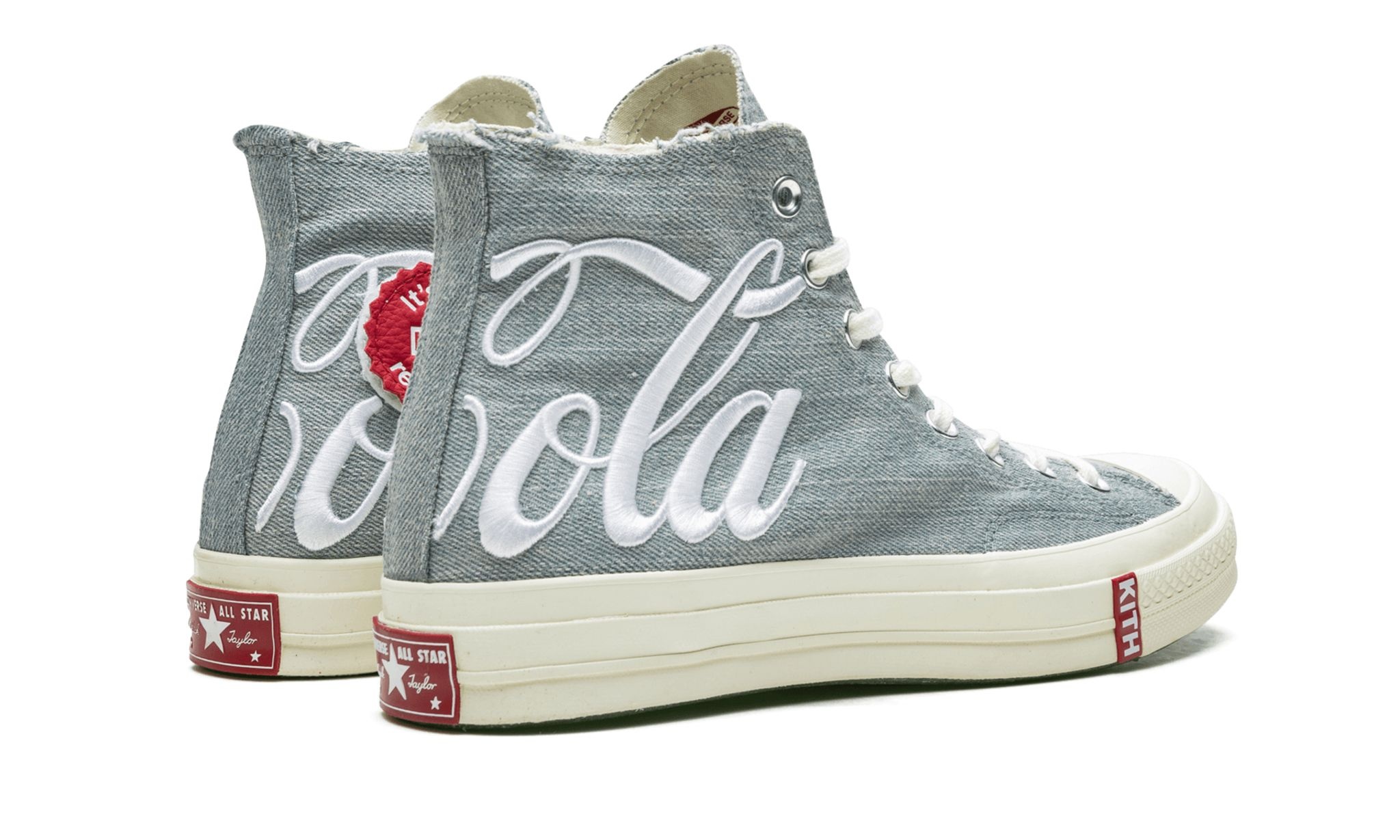 Chuck 70 Hi "Kith x Coca-Cola - Washed Denim" - 3