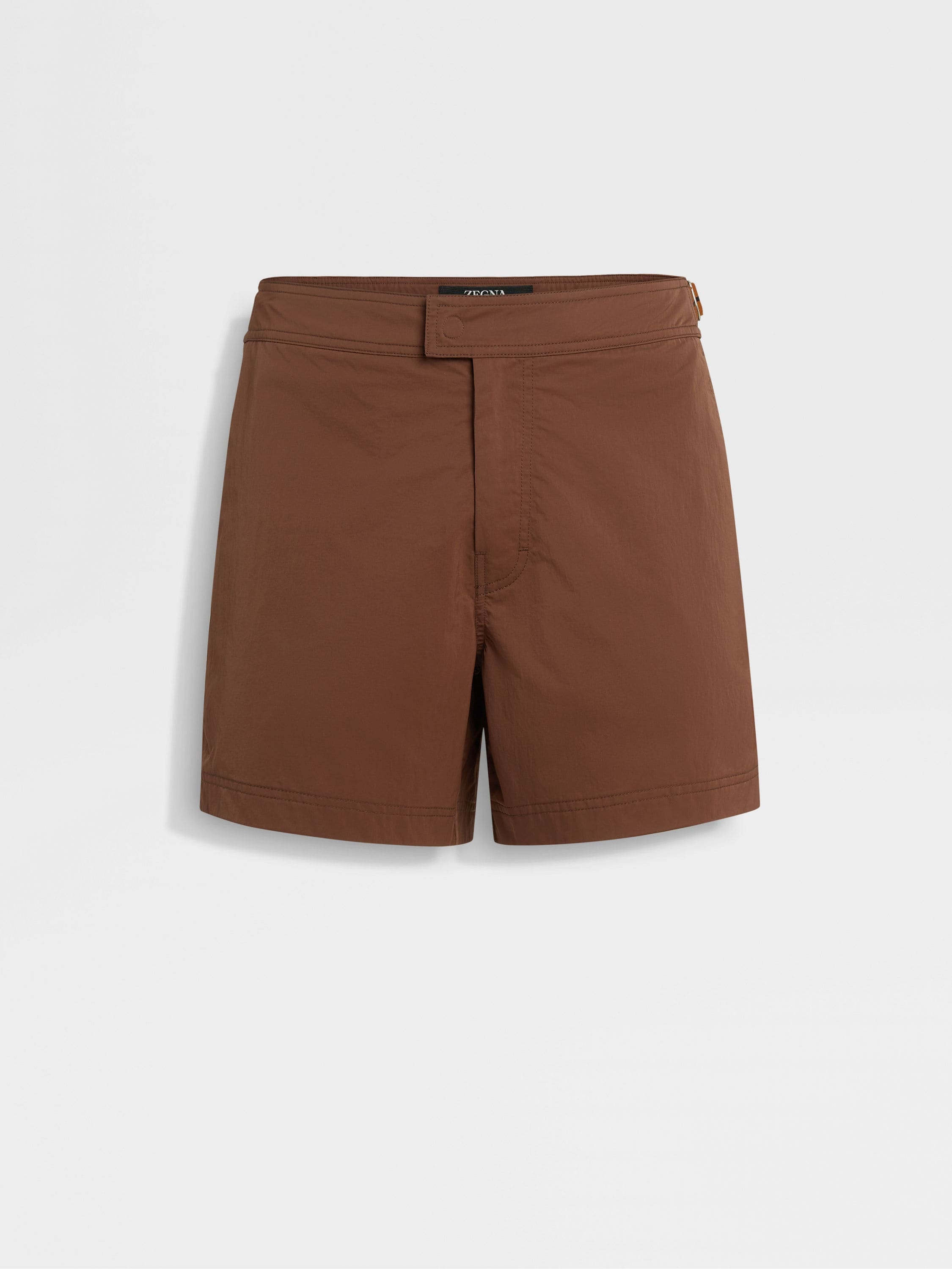 ZEGNA 232 ROAD BRAND MARK SWIM TRUNKS - 1
