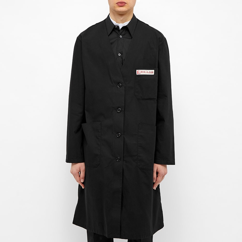 Raf Simons Classic 2 Label Lab Coat - 4