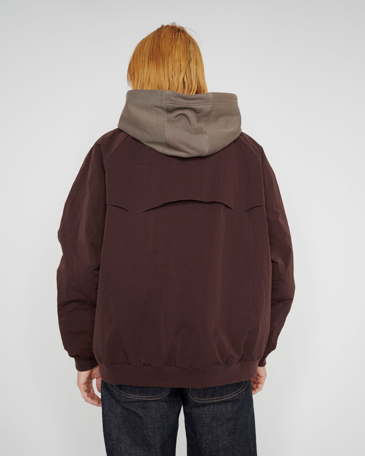 Hooded Flight Jacket - Chocolate - 7