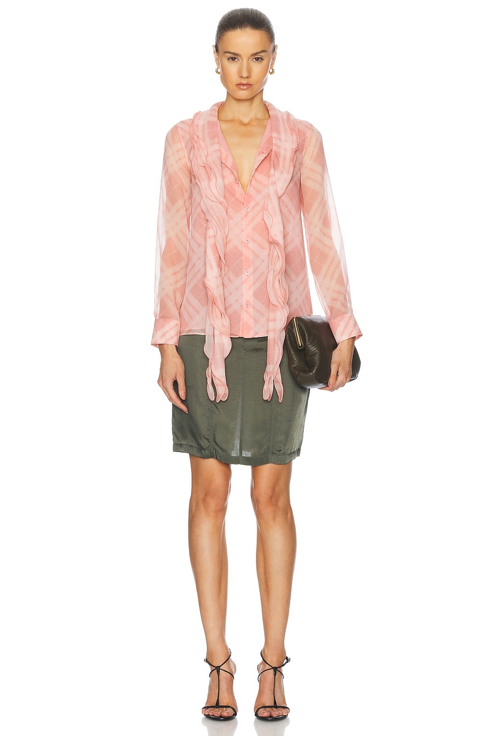 Long Sleeve Ruffle Top - 4