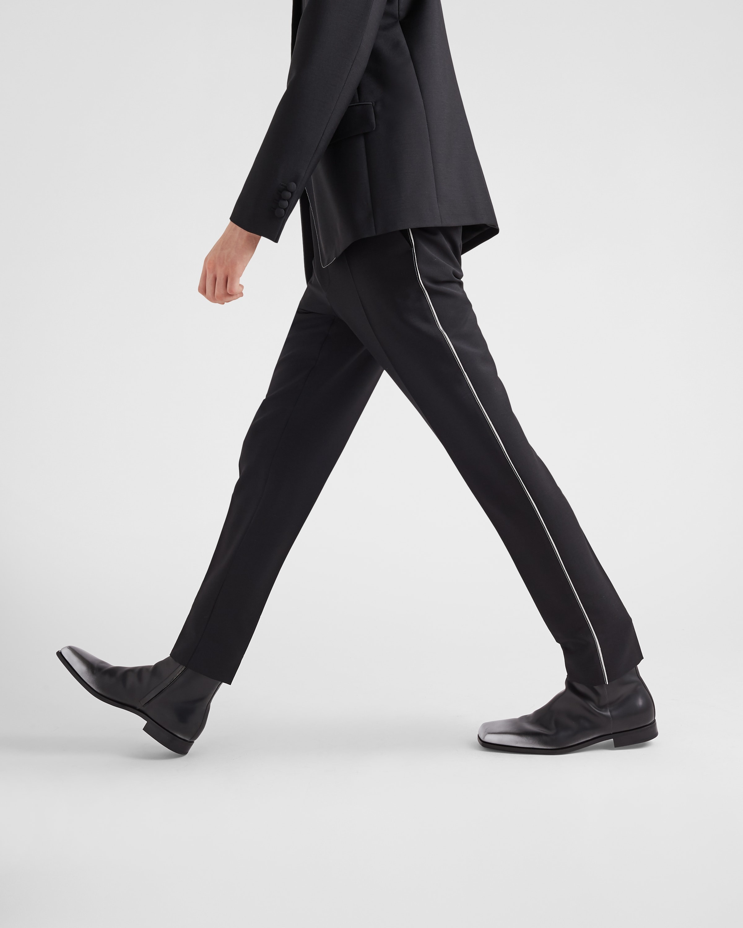 Wool and mohair pants - 4